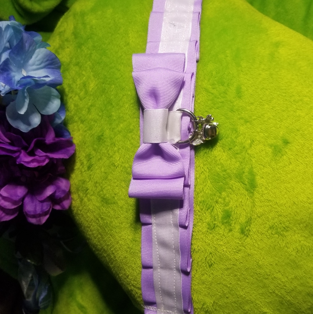 Purple Pet Play Collar